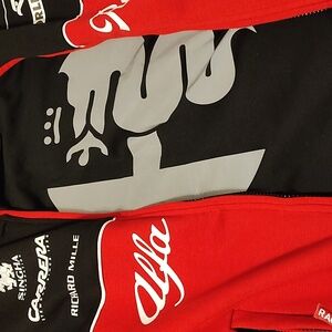 Alfa Romeo Racing Jacket Medium Red Black